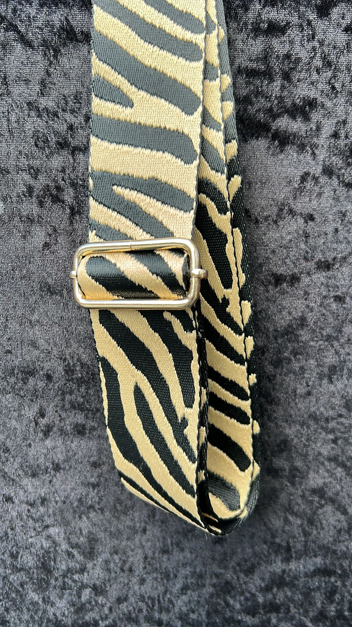 Strap Creme Zwart Zebra