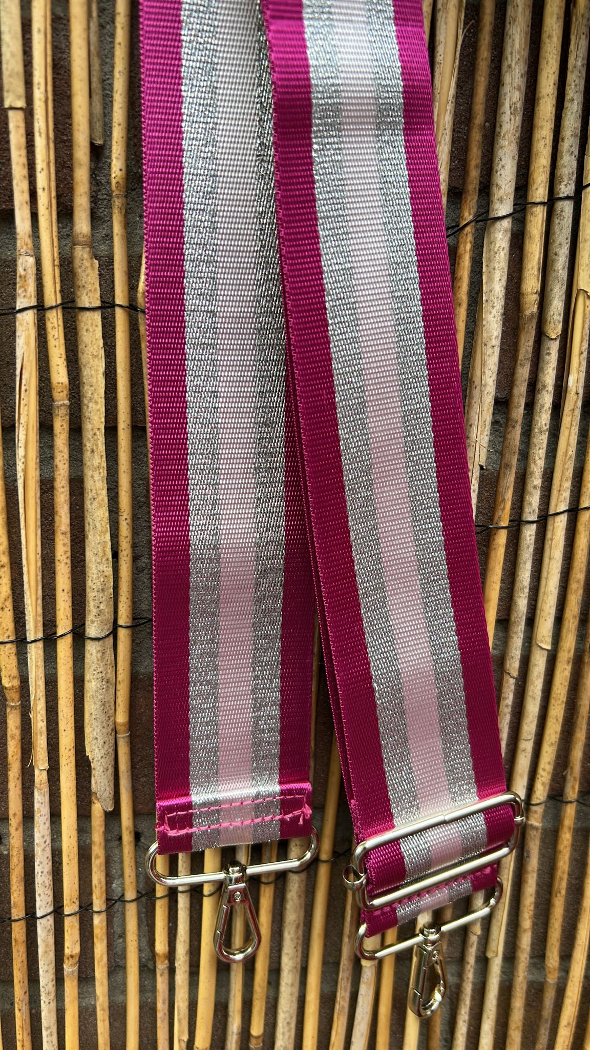 Strap Roze Zilver