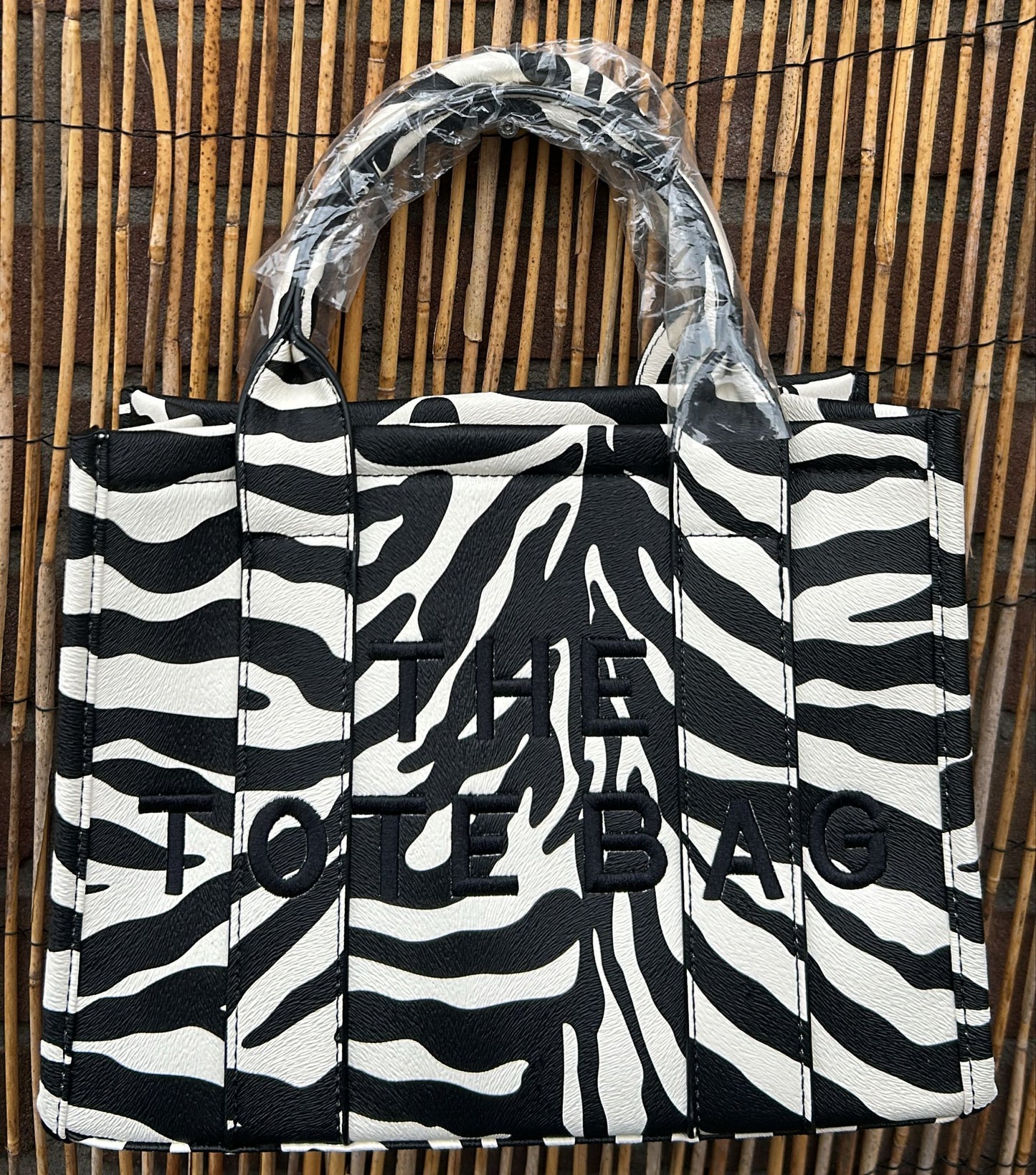 Zebra zwarte kleine letters