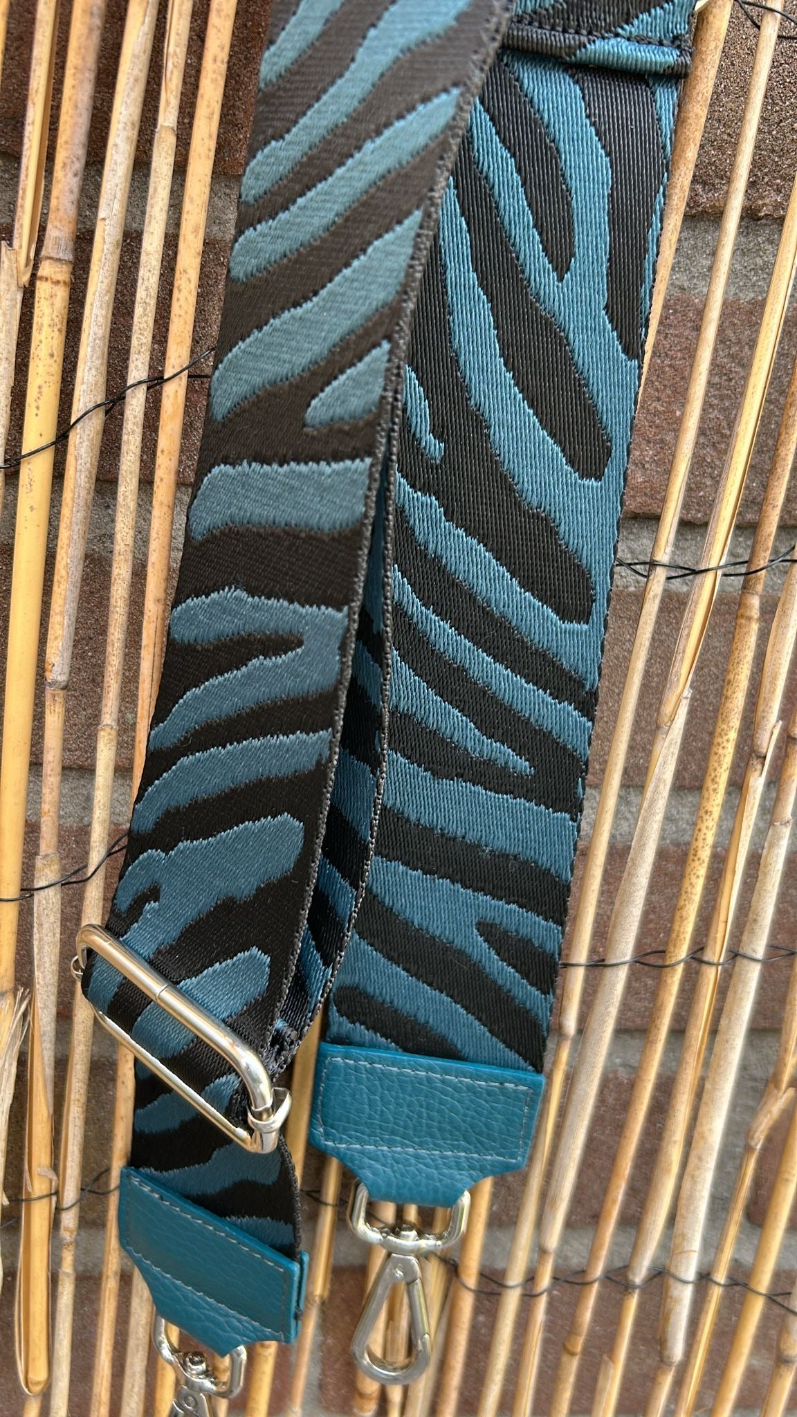 Strap Gestreept Blauw Zwart