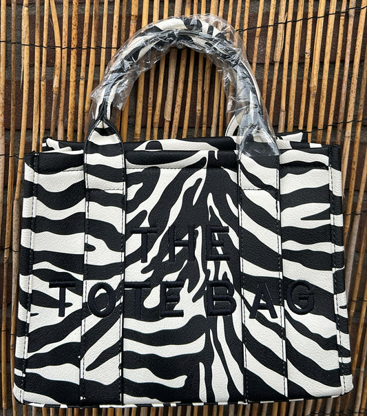 Zebra zwarte kleine letters