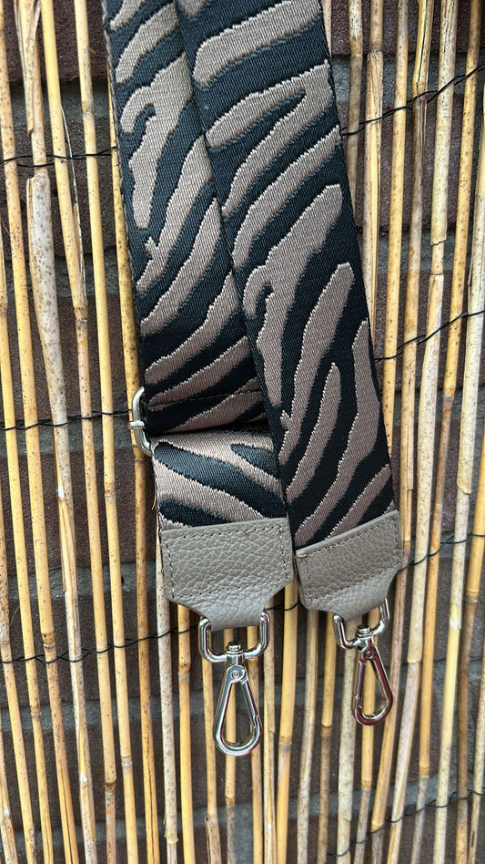 Strap Zebra Zwart Bruin