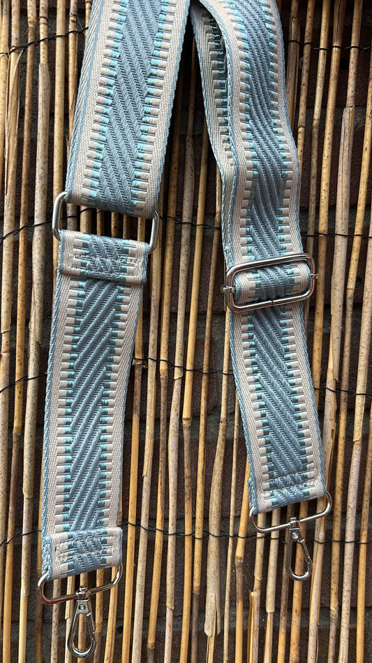 Strap Blauw Creme